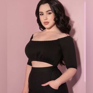 Cozy Crop Top Size M